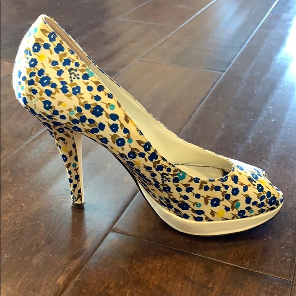 Aldo “Fandriana” Satin Peep Toe Heel - sz 9.5 - Picture 2 of 4